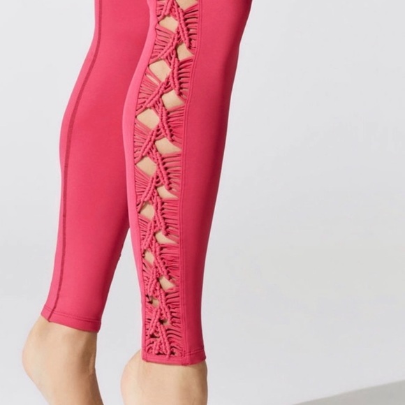 Carbon38 Sayang Macrame Hi Rise Leggings - Picture 2 of 6